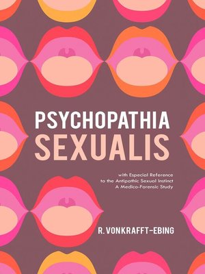 cover image of Psychopathia Sexualis